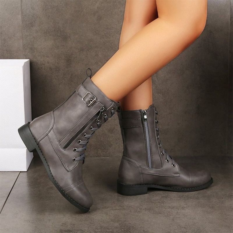 Liana™ Chic Ronde-Neus Boots