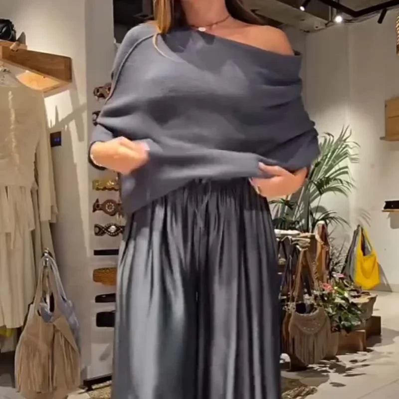 Georgina™ Elegante Off-Shoulder Set