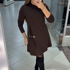 Noella™ Elegante Plissé Jurk