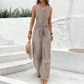 Marina | Moeiteloos Mouwloos Jumpsuit