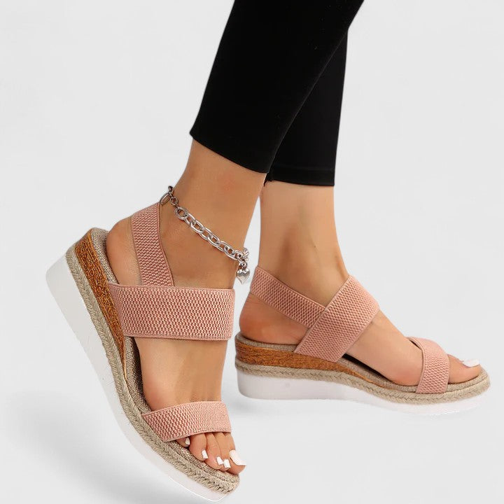 Marlene | Comfort Wedge Sandalen